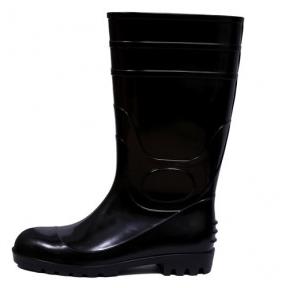 Fortune Jumbo -14 Black Steel Toe Gum Boot, Size: 11